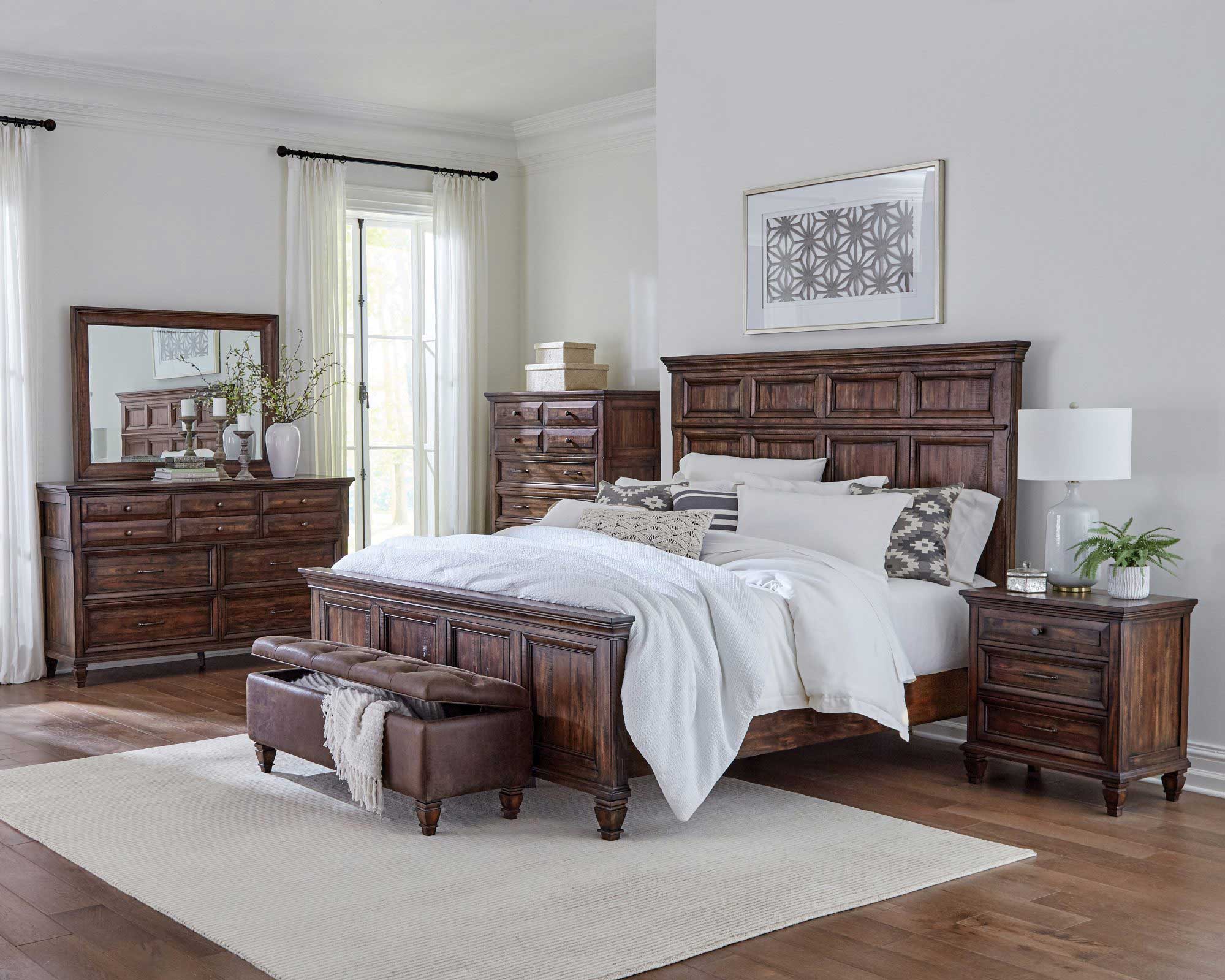 Photo of an Avenue 4-piece queen bedroom set