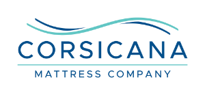Logo for the Corsicana Mattress Company