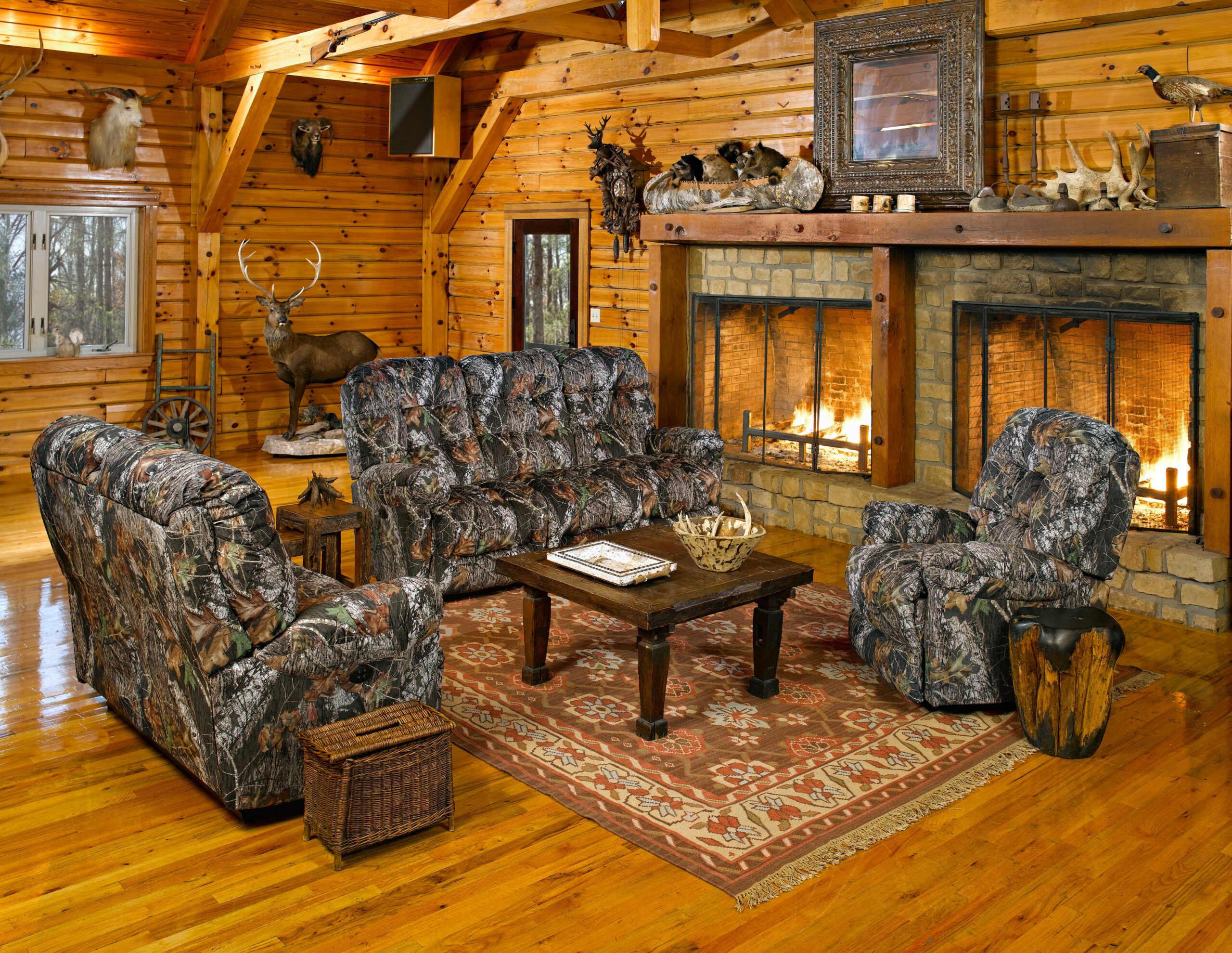 Michaud Furniture Camouflage Living Room Furniture Set